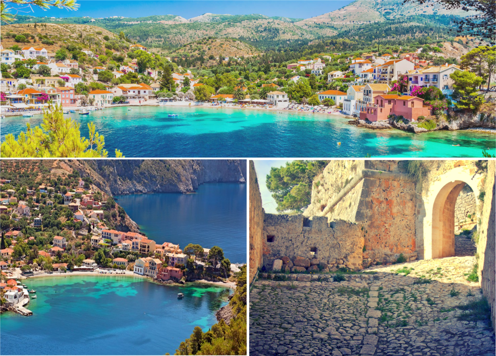 Assos village in Kefalonia 